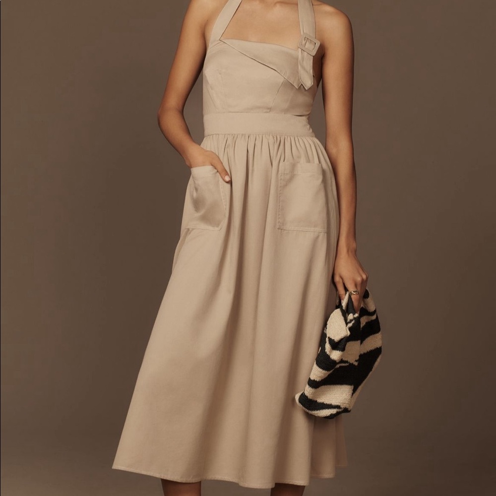 Anthropologie halter neck dress-new with tags